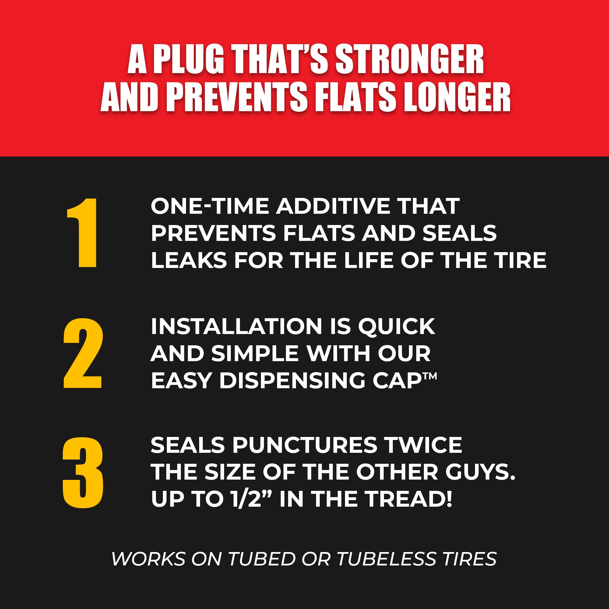 Buy FlatOut Tire Sealant Sportsman Formula with Valve Core Tool and Replacement Valve Core