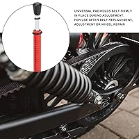 Vista 2 de Hromee Especificación del medidor de tensión de correa de 10 libras con almohadilla en forma de L, herramienta de ajuste de calibre de correa