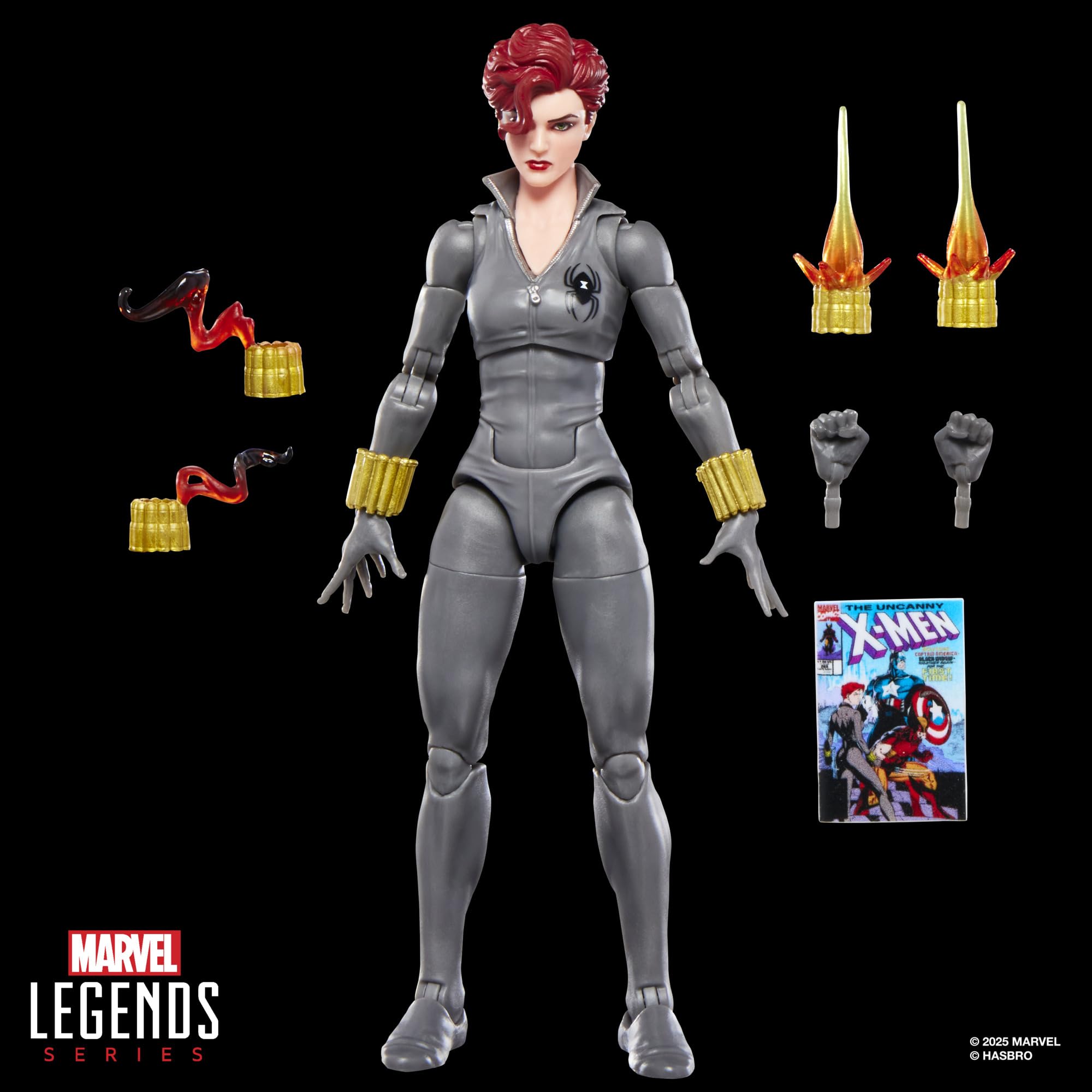 Image secondaire de Figurine Black Widow Marvel Legends - Collection Premium 15 cm