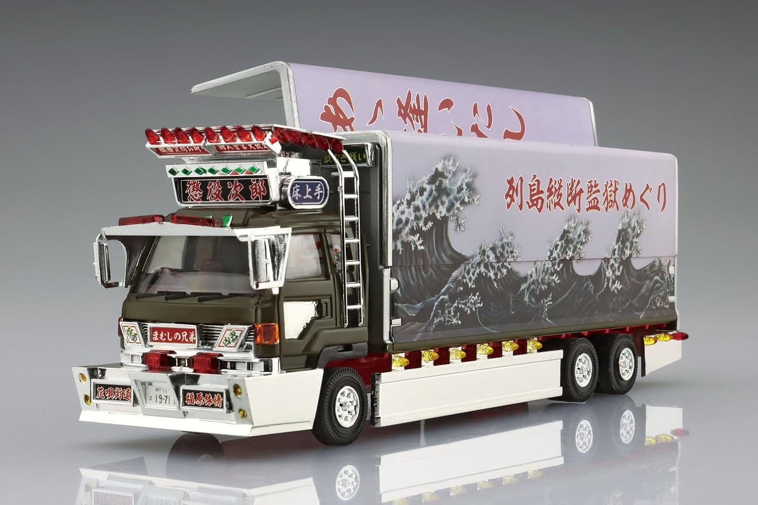 AOSHIMA 1/64 Mini Deco NEXT No. 5 Jiro Jiro Imprisoned Truk Dekorasi Unik dan Menggemaskan!