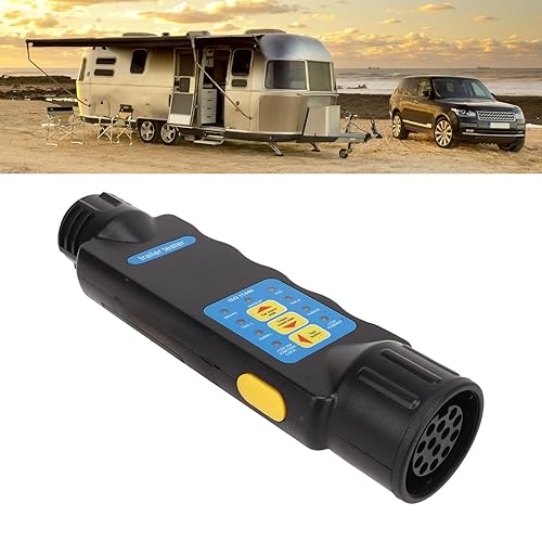 Miniatura 3 de , Probador de circuito de alambre de luz de remolque Conector de 13 pines Herramienta de diagnóstico de coche de remolque Probador de circuito de