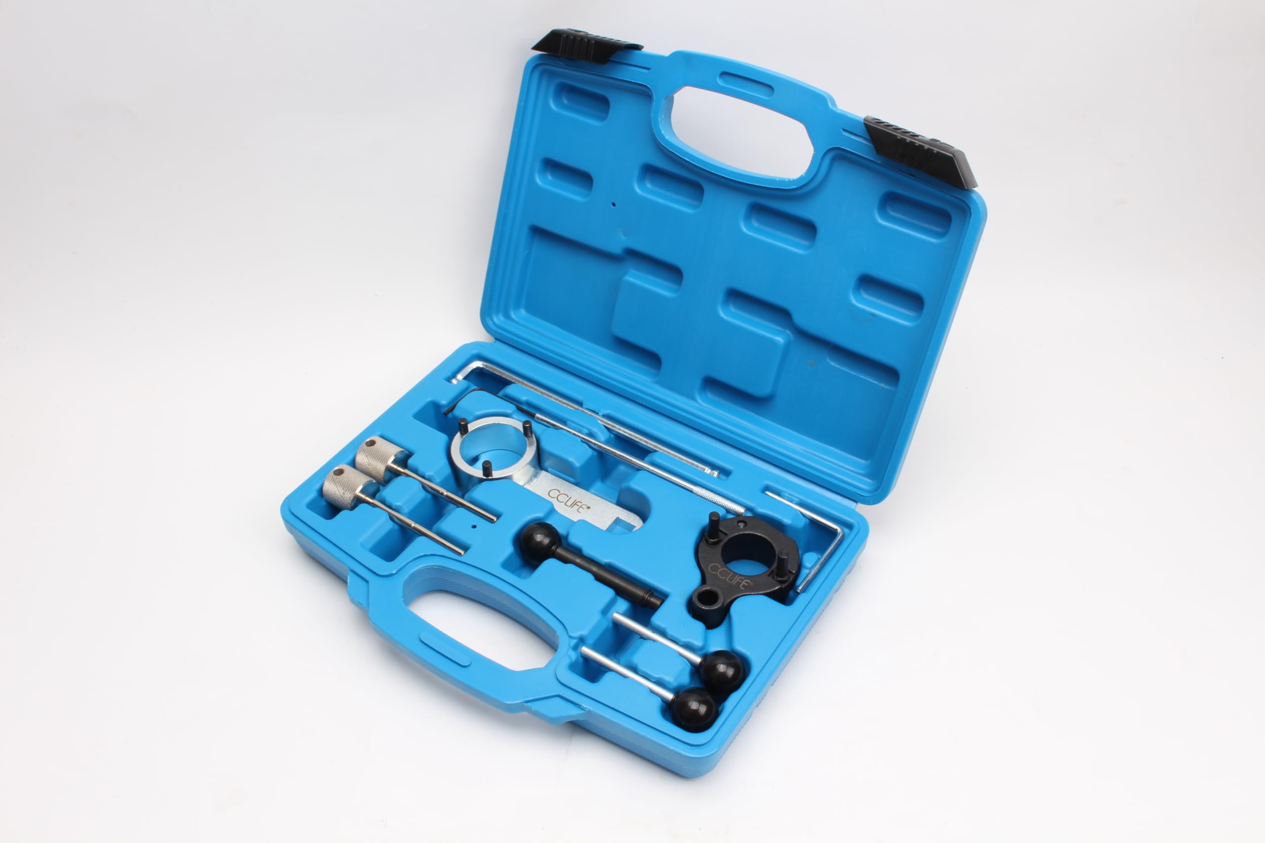 CCLIFE messa in fase kit di Attrezzi per la Messa in Fase del Motore Attrezzo Distribuzione del Motore Attrezzo per il Cambio compatible VW VAG Audi 1.6 2.0 TDI CR
