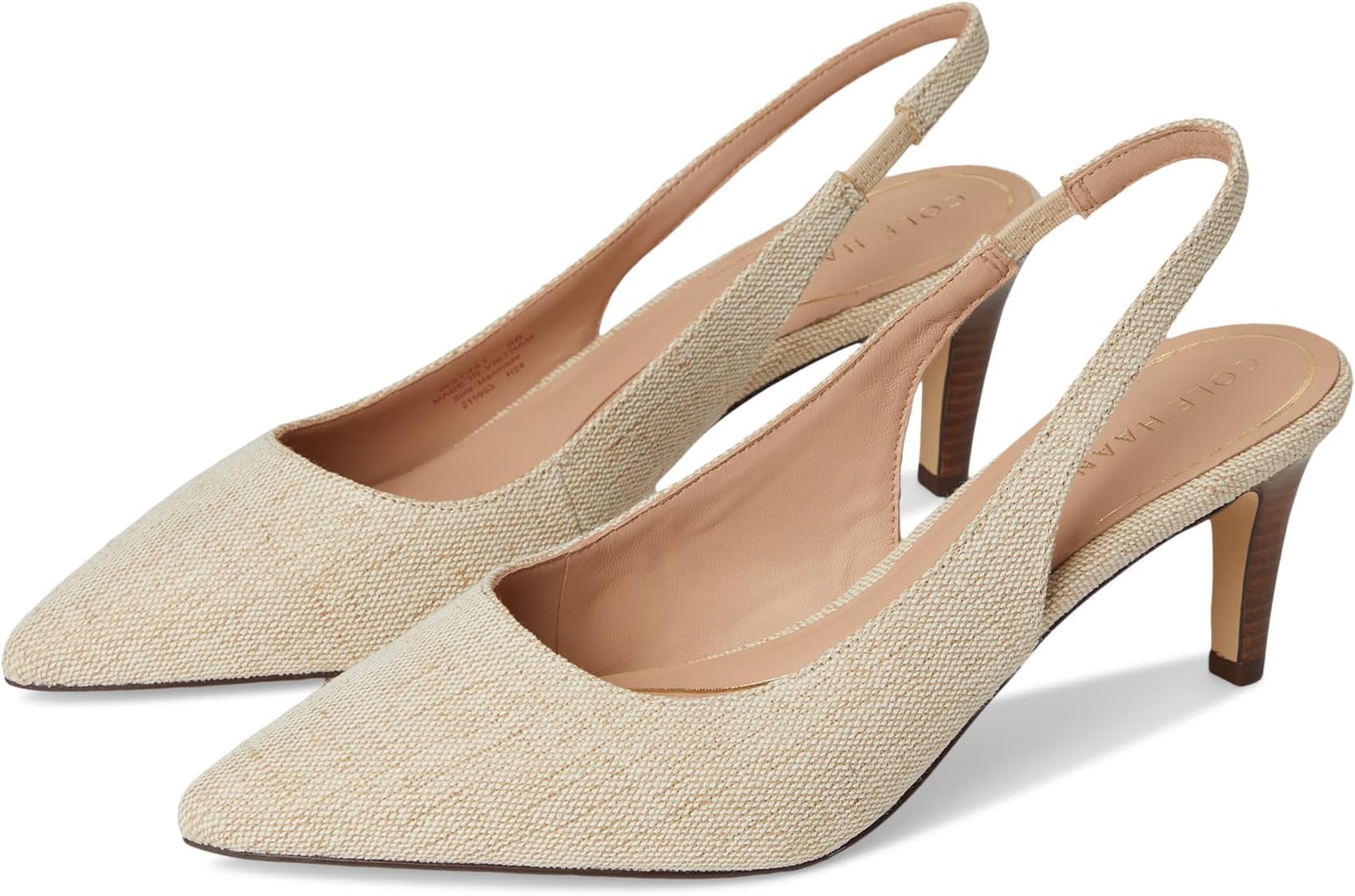 cole haan nike air heels peep toe