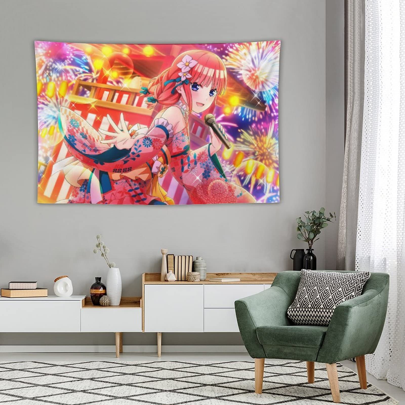 ♦♦写真等確認用♦♦五等分の花嫁 壁掛け 布ポスター Amazon.co.jp: 五等分の花嫁 中野二乃 タペストリー アニメ 大判 布