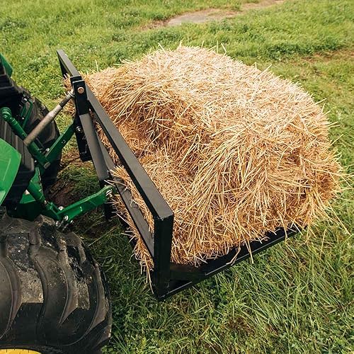 Miniatura 5 de Titan Distributors Inc. Categoría 1, 3 puntos de transporte con plataforma de acero de 4.9ft de ancho para Kubota New Holland Tractors