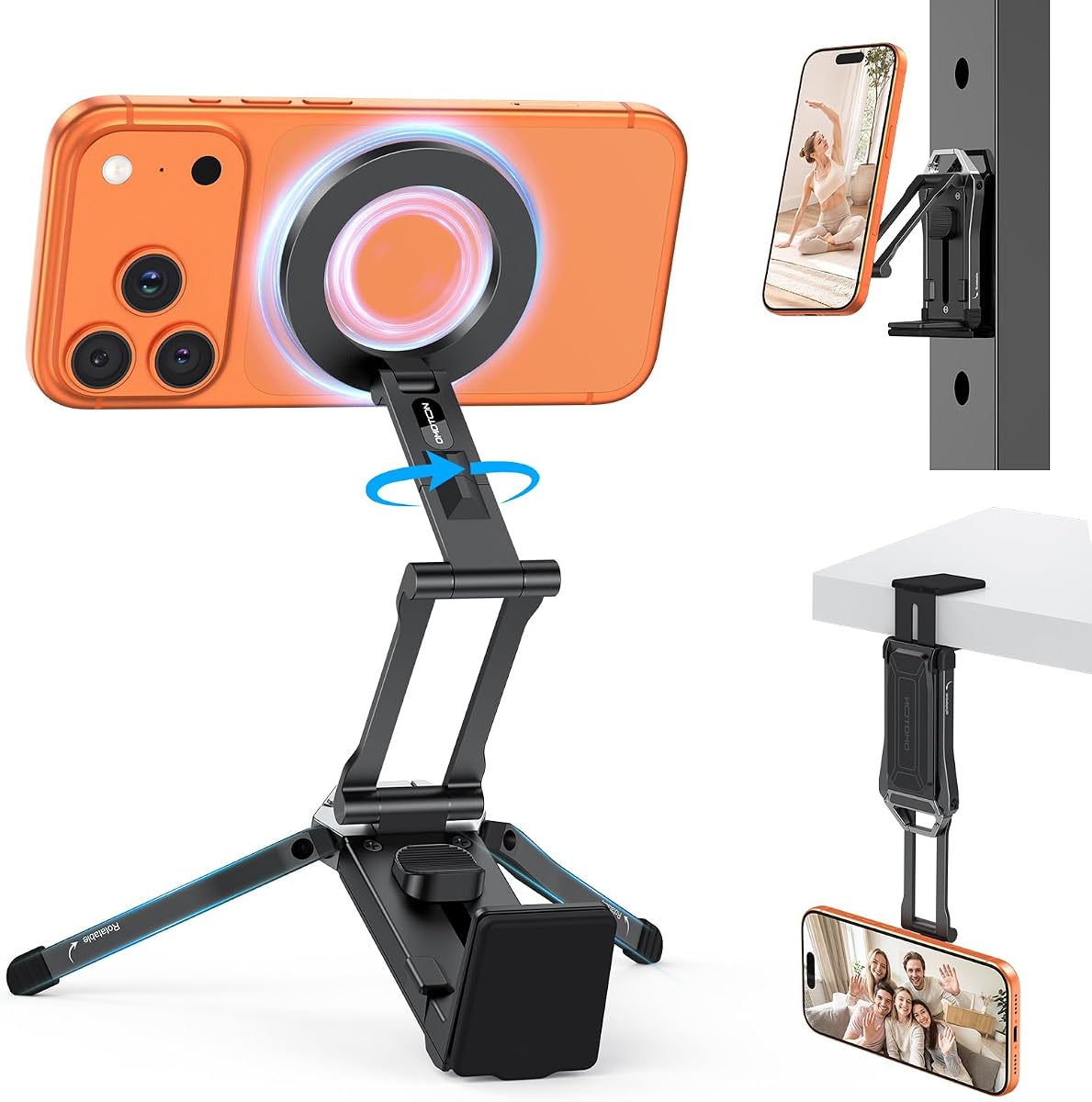 OMOTON TP02 Magnetic Phone Tripod for MagSafe
