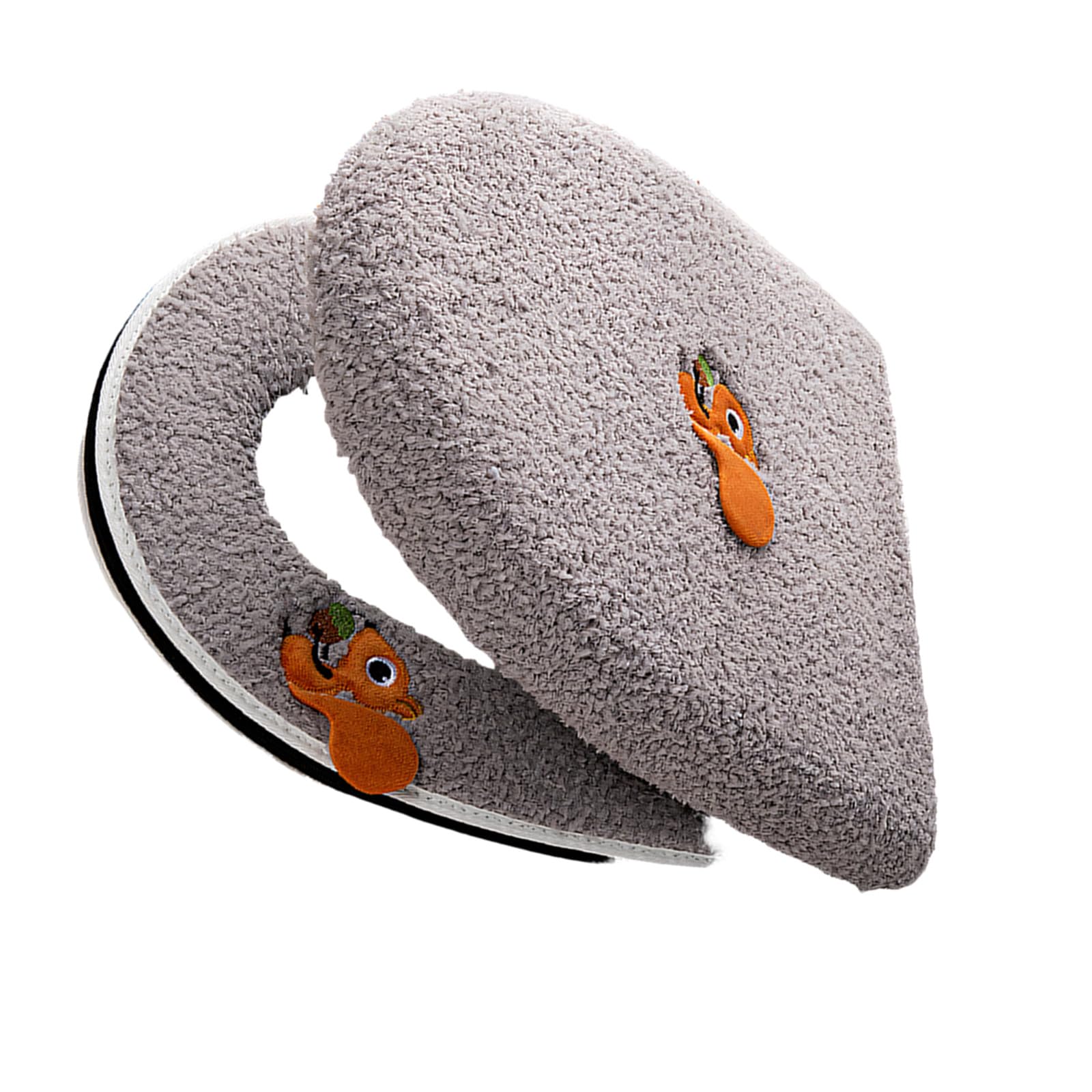 Kaeltsyn Grey Toilet Seat And Lid Protector With Ergonomic Handle Machine Washable For Home Bathroom Cushioned Toilet Seat Covers For Bathroom