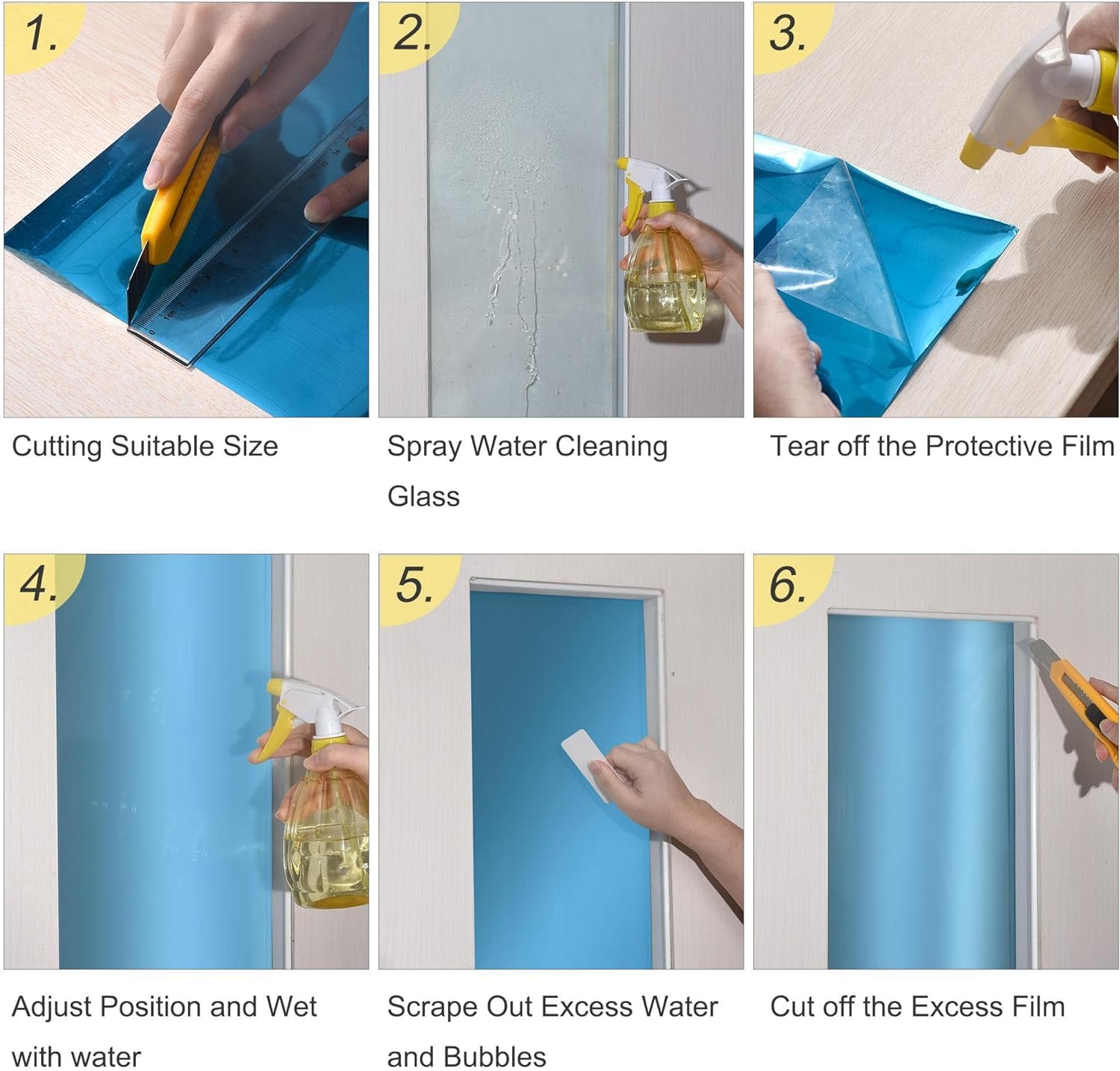 Sun Protection Window Film - Privacy & Heat Control -4