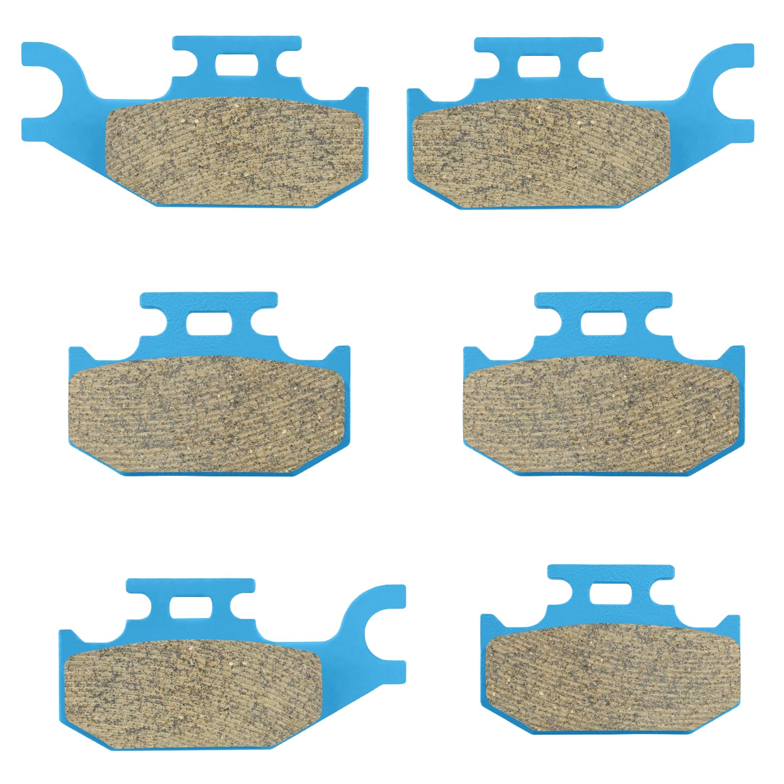 Youxmoto Ceramic Brake Pads Fit For CAN-AM Outlander 330 HO 400 Max 500 650 800 2003 2004 2005 2006-2014, for Renegade 800 R 2009-2011, Front Rear Brake Pads fit For BOMBARDIER DS650