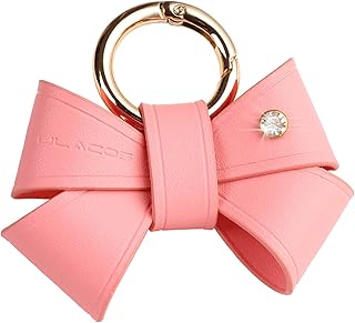 Culacos Leather Dog Bow Tie | Collar Accessories - Handmade Soft Cute Bowtie for Cats/Dogs, Perfect for Birthday and Wedding Party, Pink