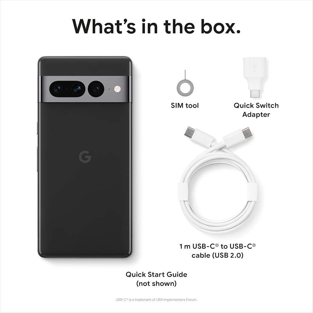 Google Pixel 7 5G - Fully Unlocked, 128GB/256GB, Refurbished In Very Good Condition