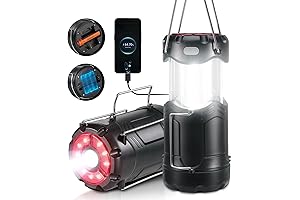 Consciot 2-in-1 Collapsible LED Camping Lantern