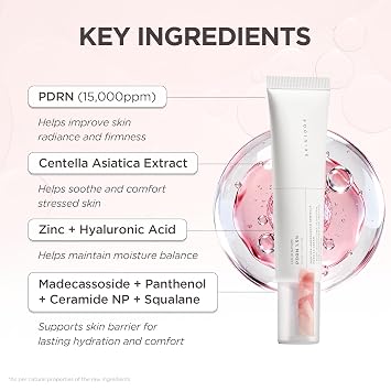 SKIN1004 Madagascar Centella PDRN 1.5% Cream, Face Moisturizer, 1.01 fl.oz