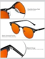 Vista 4 de ANYLUV Blue Light Glasses Men Anti Eyestrain Lightweight Computer Gaming Blue Light Blocking Glasses for Women