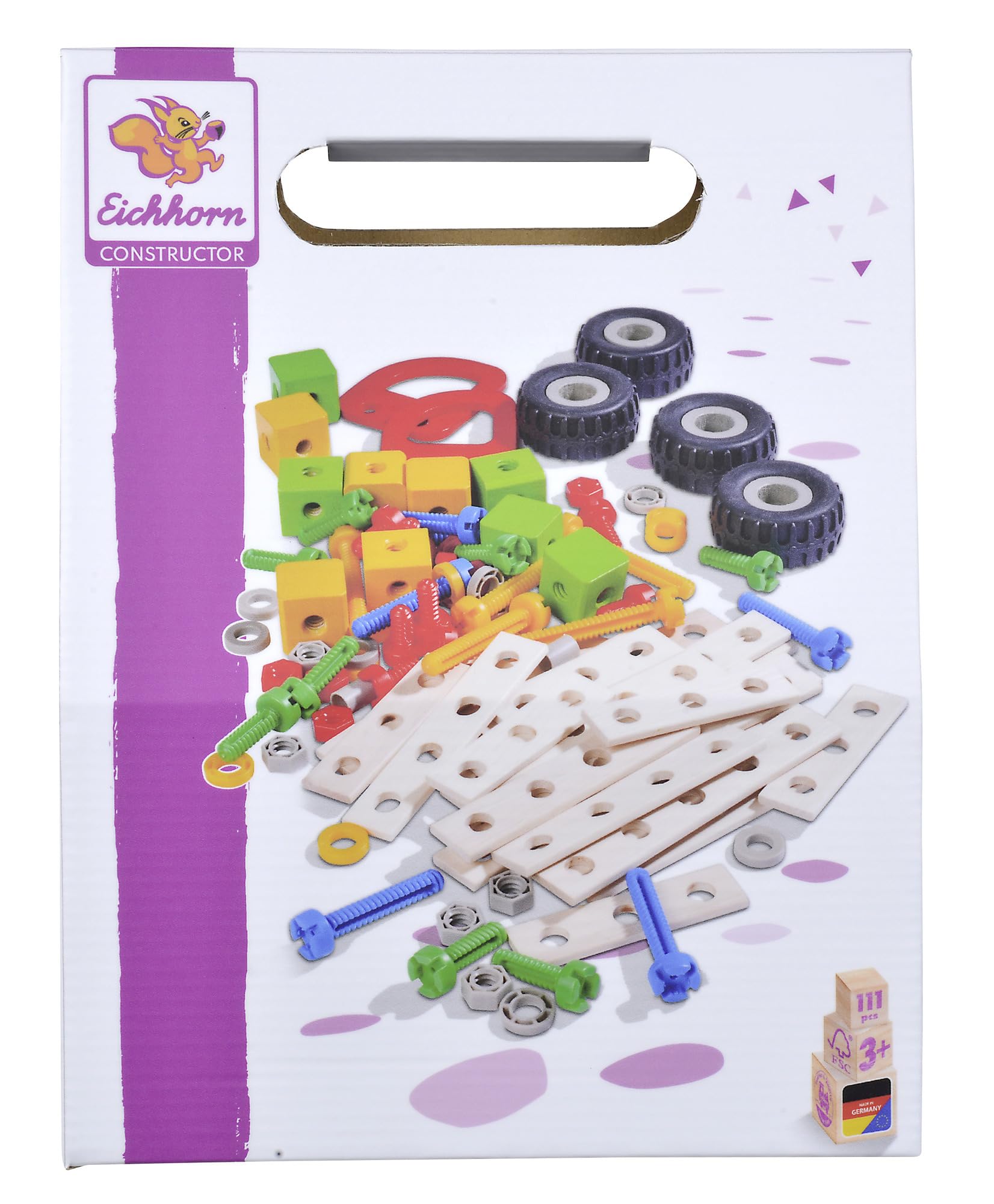 Eichhorn 100039009 Construction Toy, Colourful