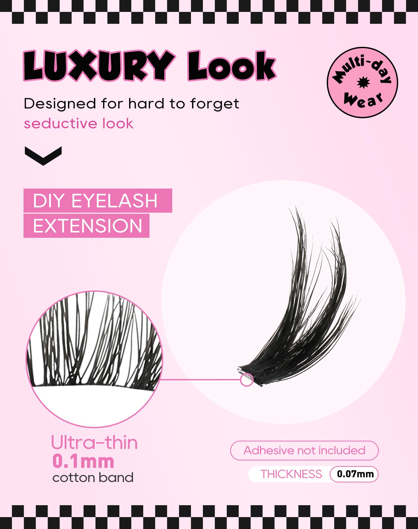 Short Lash Clusters Wispy C Curl Eyelash Clusters Volume Individual Eyelashes Natural Cluster Eyelash Extensions Natural Looking Cluster Lashes by Jiocolor(C Curl, 8-14mm): DY30