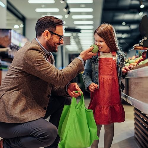 Miniatura 6 de Bolsas de compras Evohyah reutilizables para comestibles, sverde