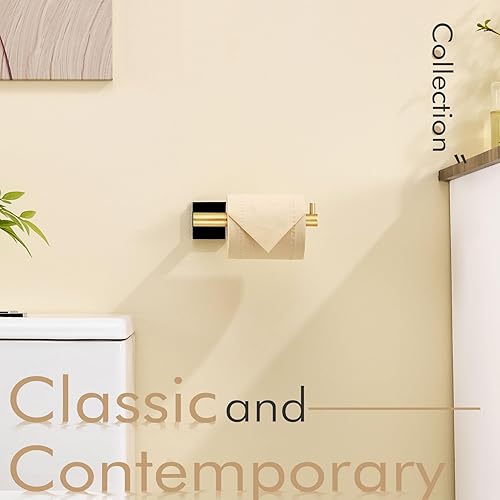 Vista 82 de KOKOSIRI Soporte de papel higiénico Dispensador de papel tisú para baño Portarrollos de baño Níquel cepillado Acero inoxidable B2005BR