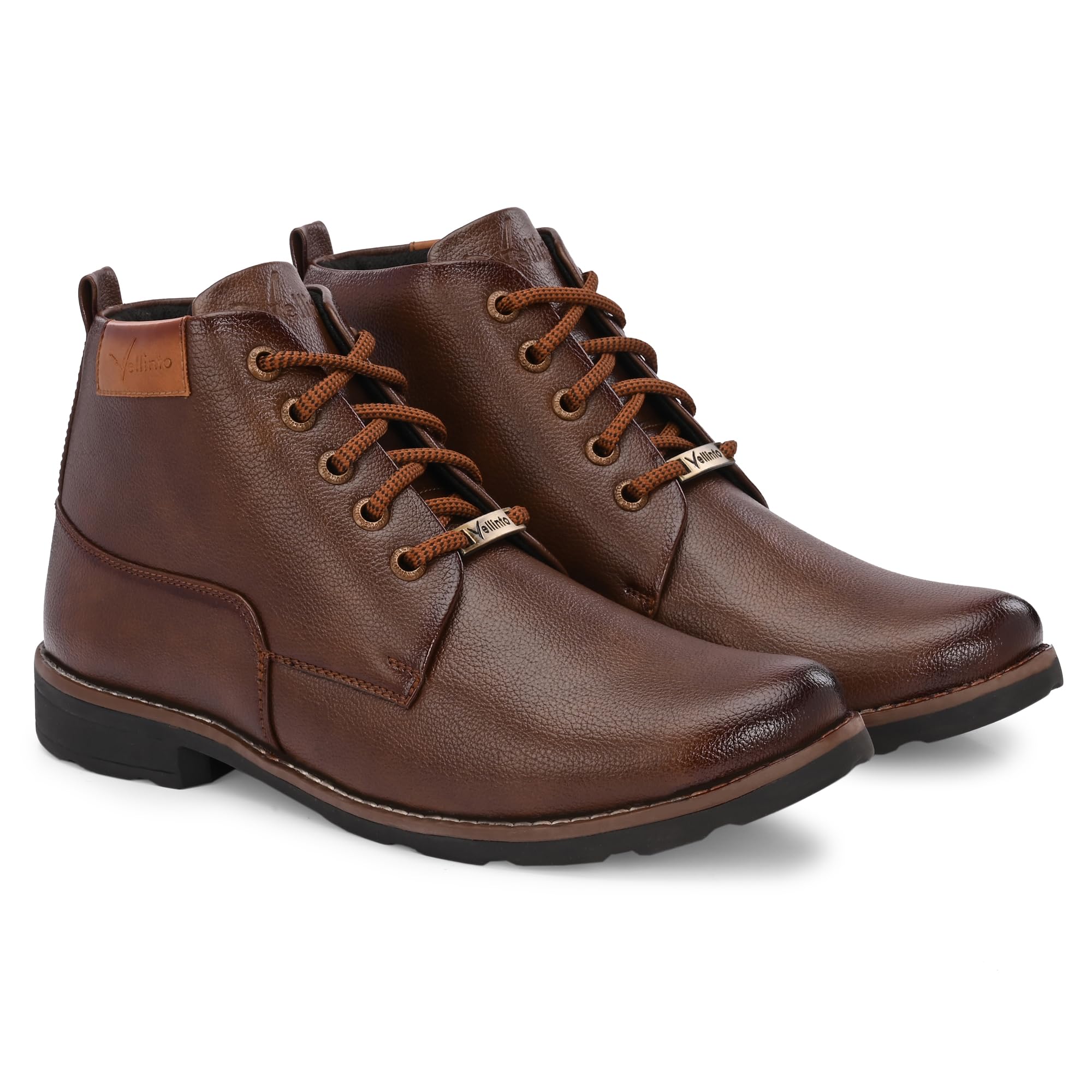 vellinto BRONZO Casual Boots For Men ll Synthetic Leather Boots Casuals For Men-picture-44