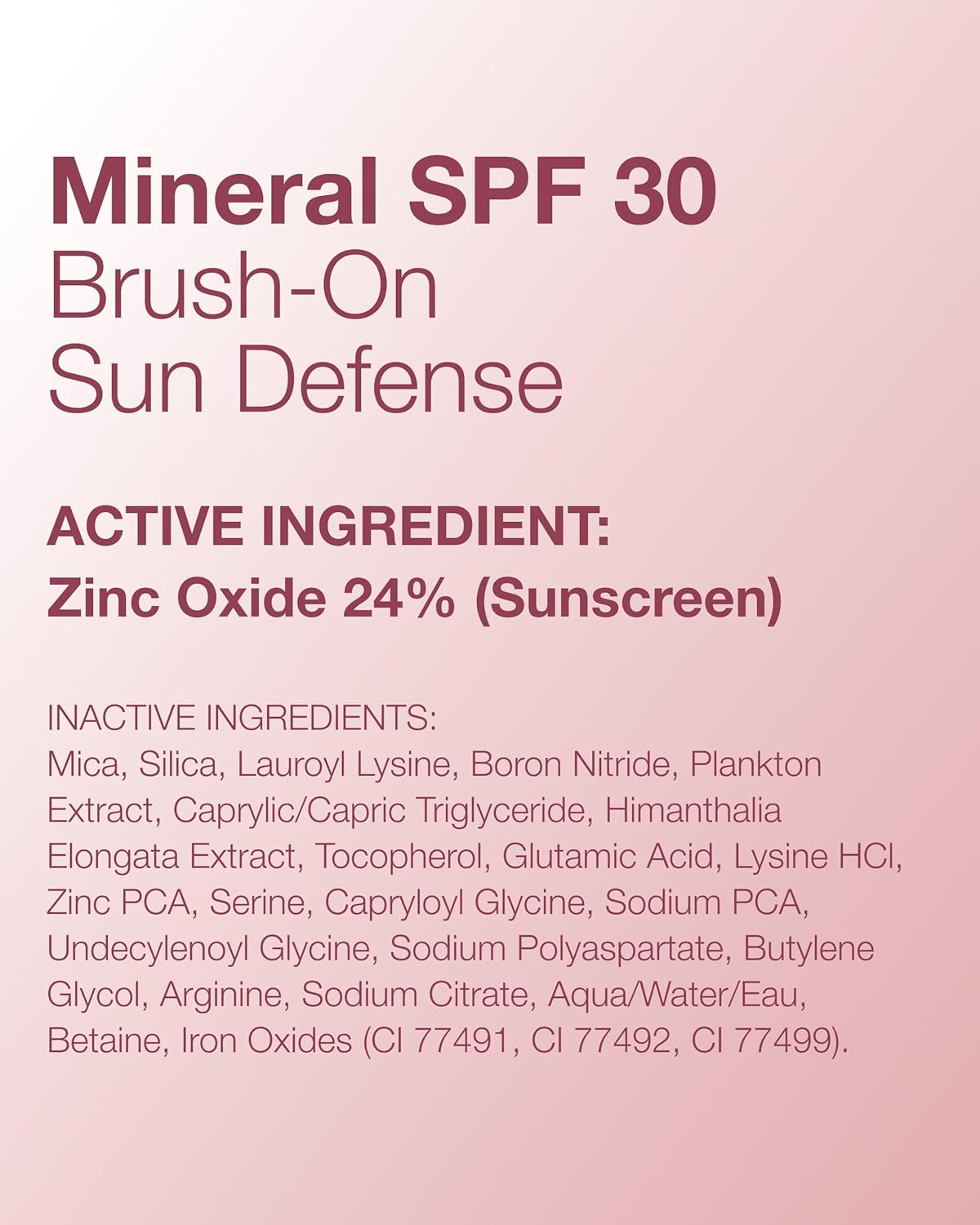 Mineral Fusion Brush-On Powder Sunscreen for Face SPF 30 | Transluscent Natural Daily Sun Care with UVA UVB Protection | Hypoallergenic, Non-Toxic | TSA & Travel Friendly - Image 9