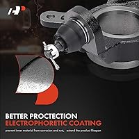 Vista 6 de A-Premium Nudillo de dirección de suspensión delantera izquierda compatible con Honda Civic 2001 2002 1.7L, lado del conductor