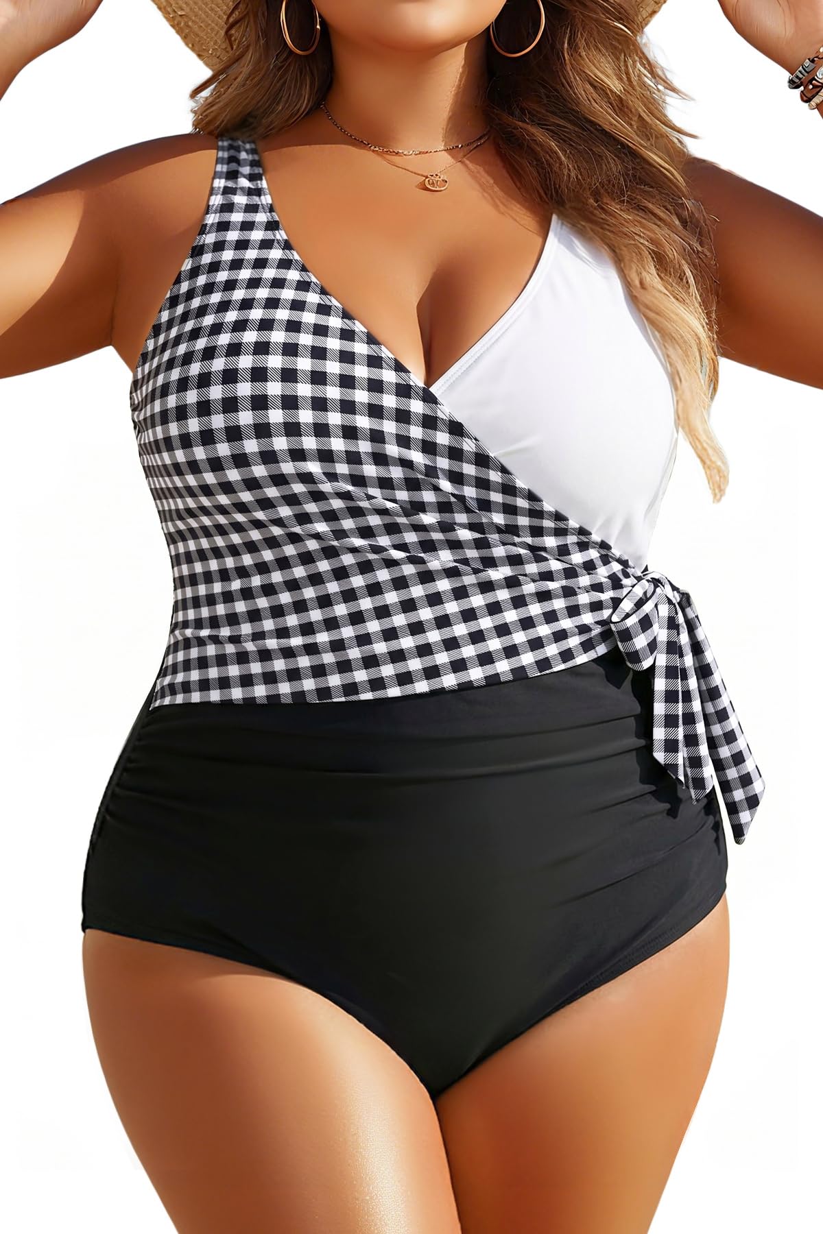 Photo 1 of Yonique Plus Size One Piece Swimsuit