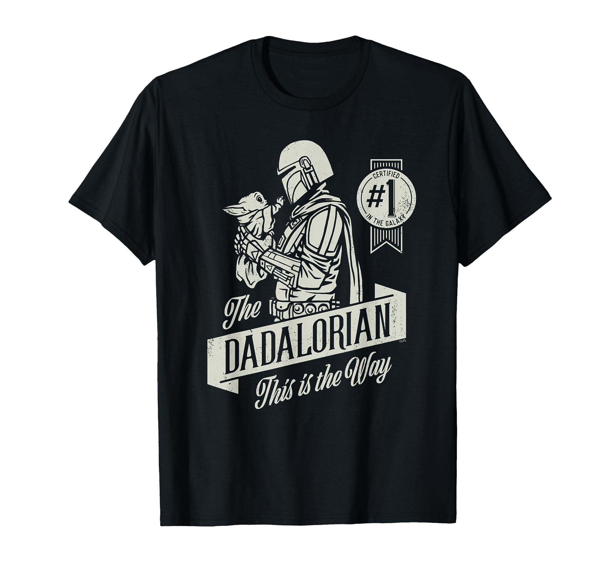 The Mandalorian and Grogu Dadalorian Father’s Day T-Shirt