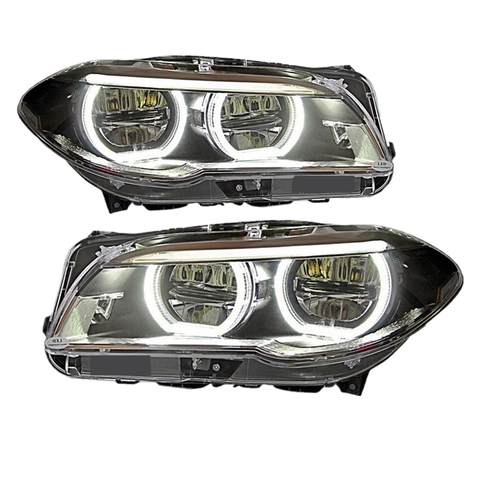 Front DRL Turn Signal Lights Assembly Led Headlight Car Accessories Compatible With BMW 5 Series F10 F18 520D 528i 530i 535i M5(14-17 Year)