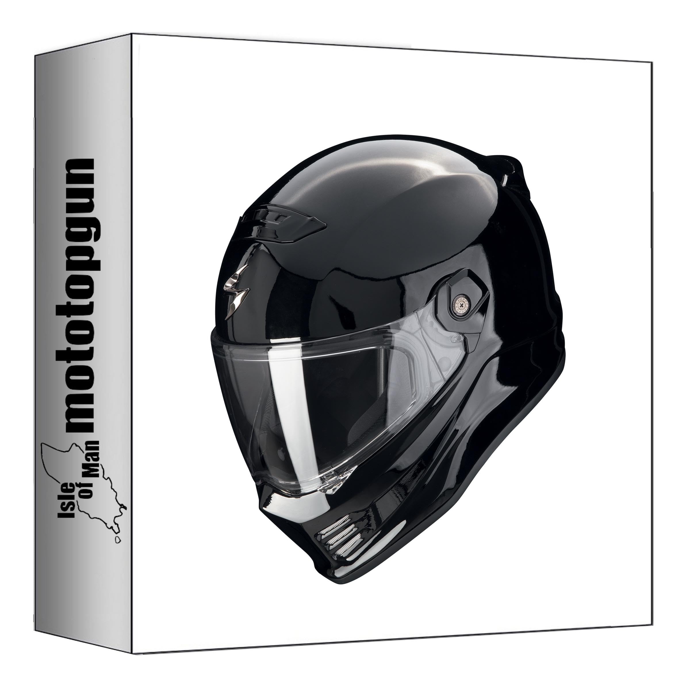 Casque intégral Scorpion Covert FX Solid Noir Taille L pour Moto mototopgun - 4
