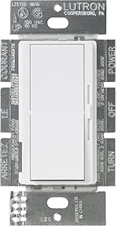 Lutron DVFSQ-F-WH Diva 1.5 A 3-Way Single Pole 3-Speed Fan Control, White - coolthings.us