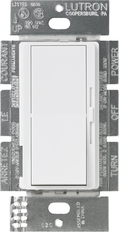DV-600P-WH Diva 600-watt Dimmer, White