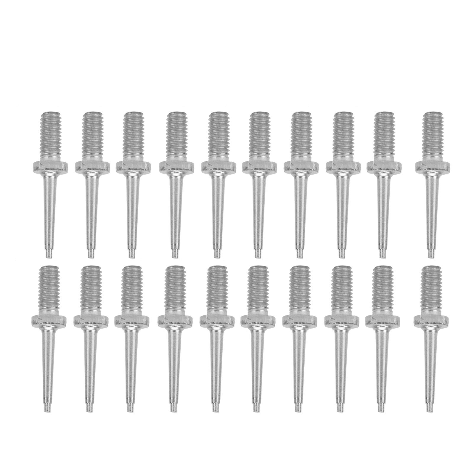 Voluxe Pin di Ricambio per pinze per Marchi Auricolari Animali, Perno per Marchio Auricolare per Bestiame, Perno per suini bovini Ovini per bovini(Stainless Steel Ear Tag Needle)