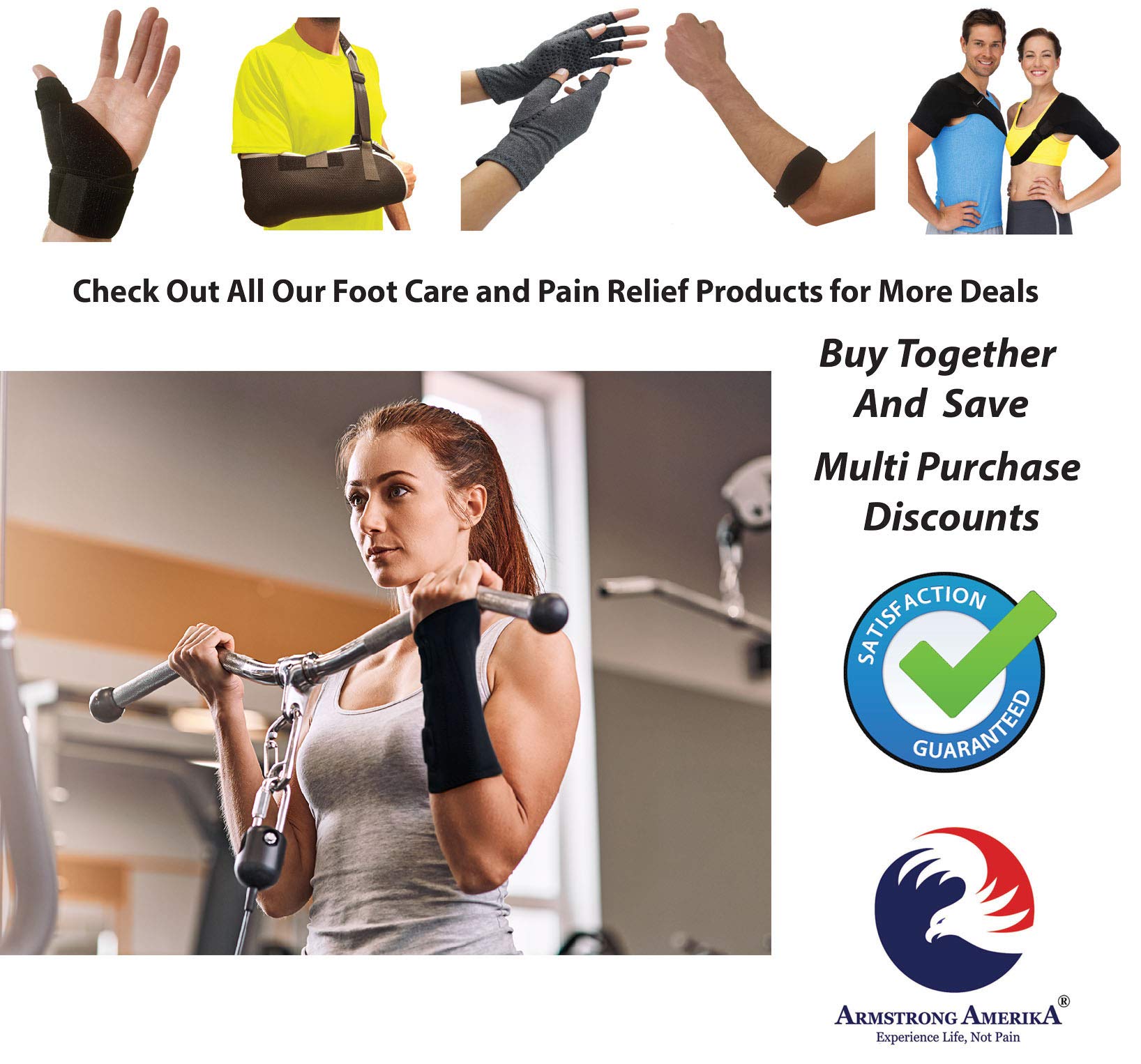 Buy Carpal Tunnel Wrist Brace Night Support Wrist Splint Arm