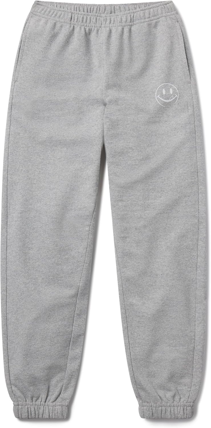 Joe Boxer Boys Sweatpants Size 6-14, French Terry Boys Joggers with Pockets, Comfy Kids Sweat Pants Pajama Pants