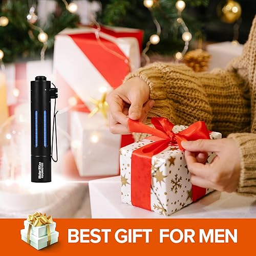 Miniatura 6 de ACEBEAM Rider RX - Linterna LED recargable de 1000 lúmenes altos, linterna AA EDC de bolsillo con clip, mini luz flash pequeña súper brillante,