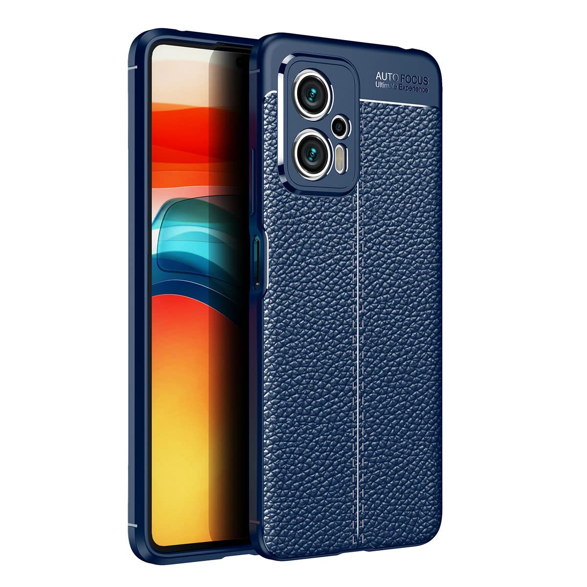 Zore Xiaomi ile uyumlu Poco X4 GT Kılıf Zore Niss Silikon Kapak Lacivert