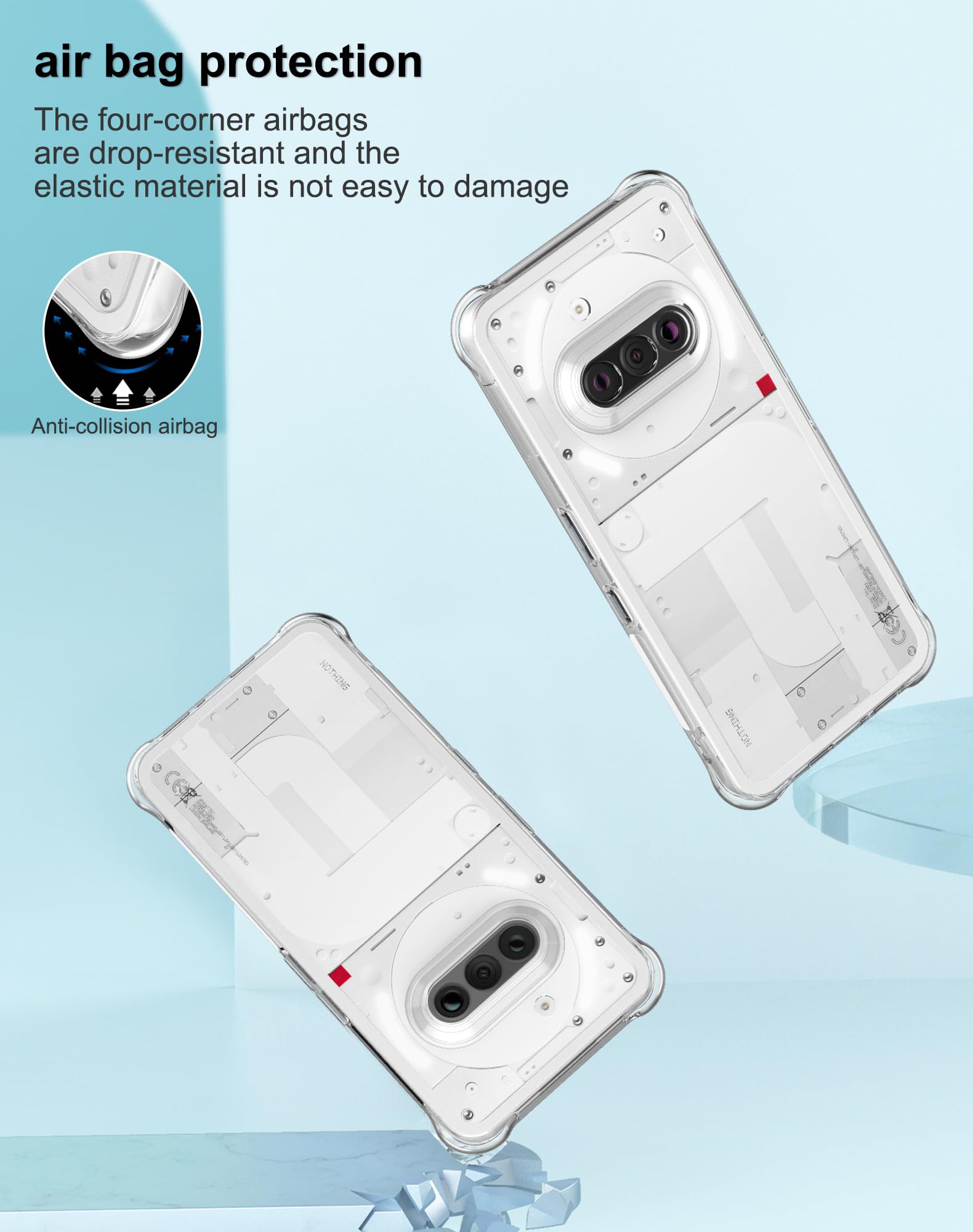Pour OPPO A60 VERRE TREMPÉ + COQUE TRANSPARENT PROTECTION