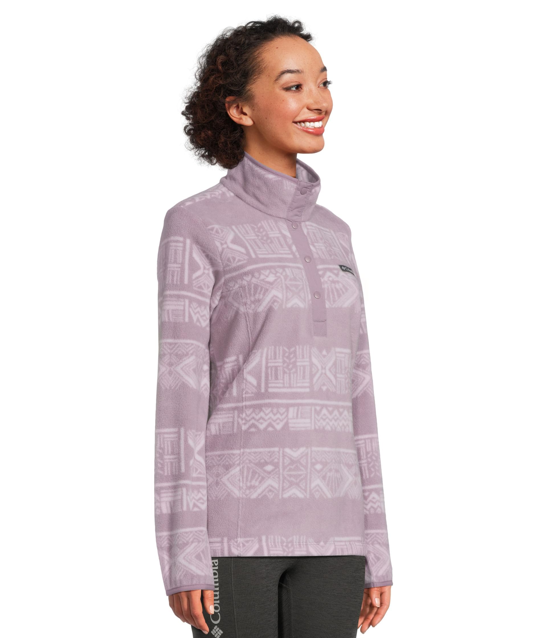 Columbia Benton Springs Printed Half Snap Pull en Polaire Femme (Lot de 1)