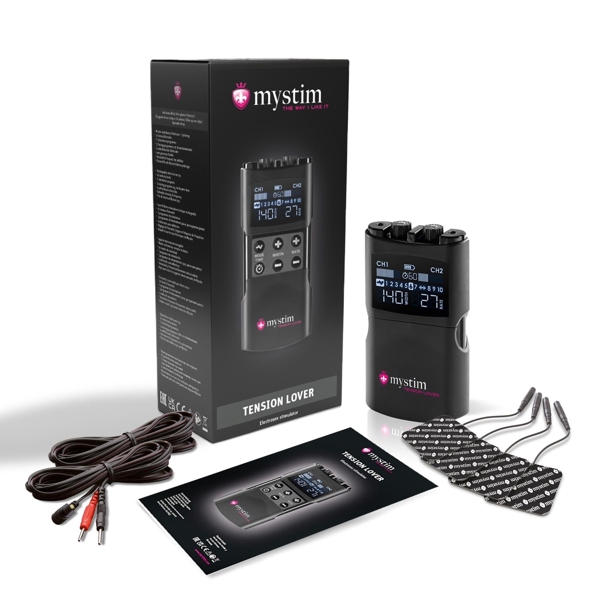 Mystim TENSION LOVER™ 2.0 - Electroestimulador de Mystim Alemania