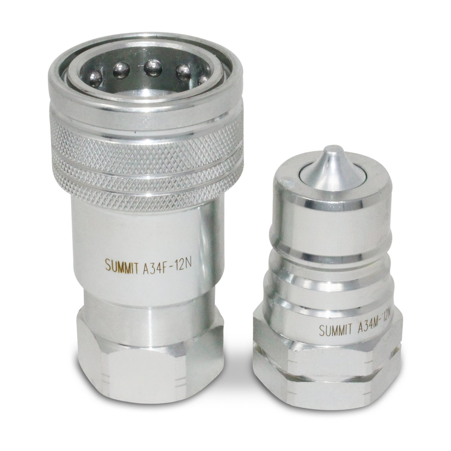Amazon.com: 3/4″ NPT ISO 7241-A Quick Disconnect Hydraulic