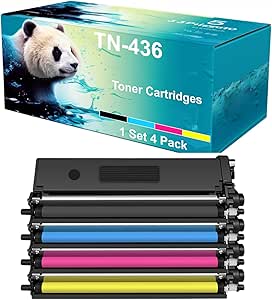 Uniwork - Cartucho De Tóner Copatible Con Brother TN436 TN 436 TN436BK