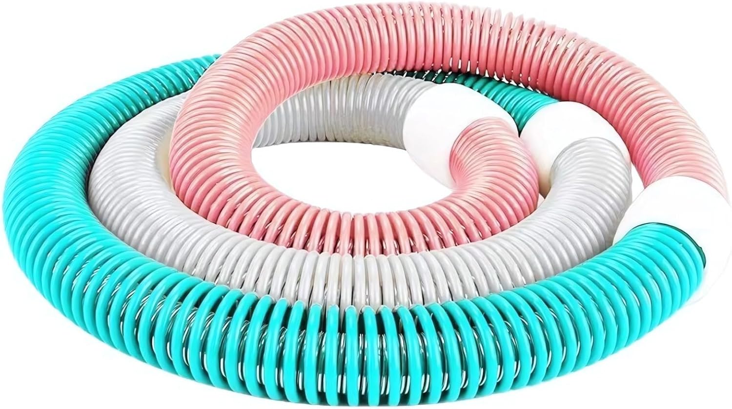 Fitness Hoop For Adults, Weighted 3.3Lbs/1.5Kg, Soft Spring Design, Pvc, Weight Loss, Exercise, Shape, Anytime