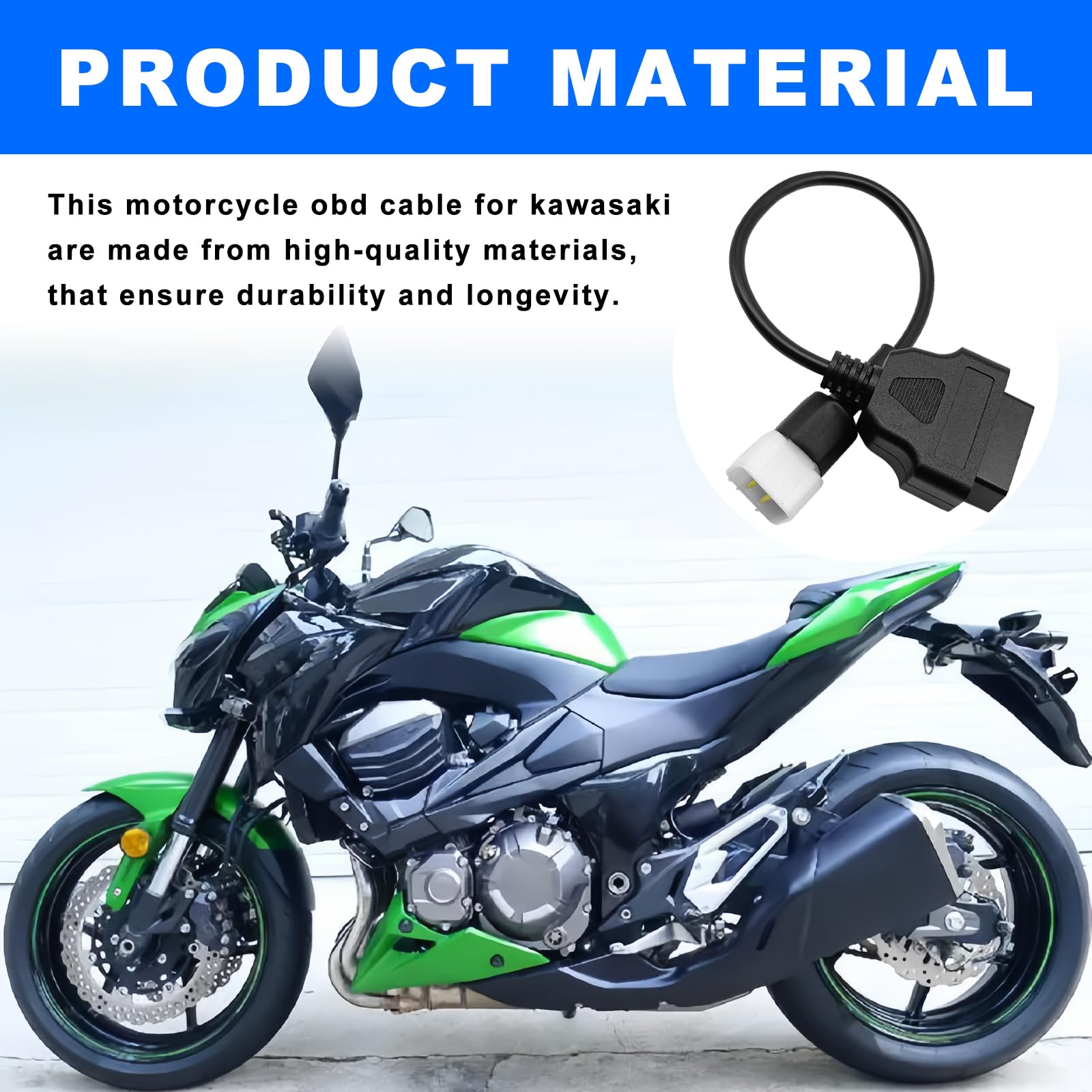 Amazon.co.jp: NOTISH(ノティッシュ) バイク用 6ピン OBD OBD2