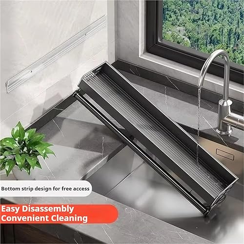 Miniatura 5 de Estante para utensilios de cocina montado en la pared, estante de almacenamiento de especias, estante de almacenamiento colgante con ganchos,