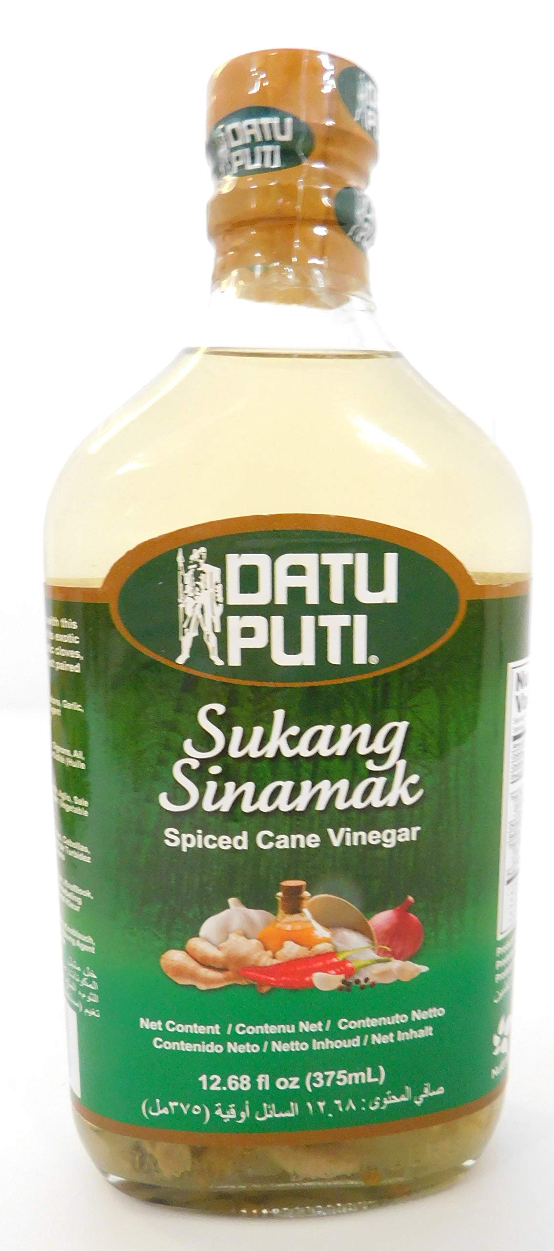 Datu PutiSukang Sinamak-Spiced Cane Vinegar 12.68 Fl oz (Pack of 1)