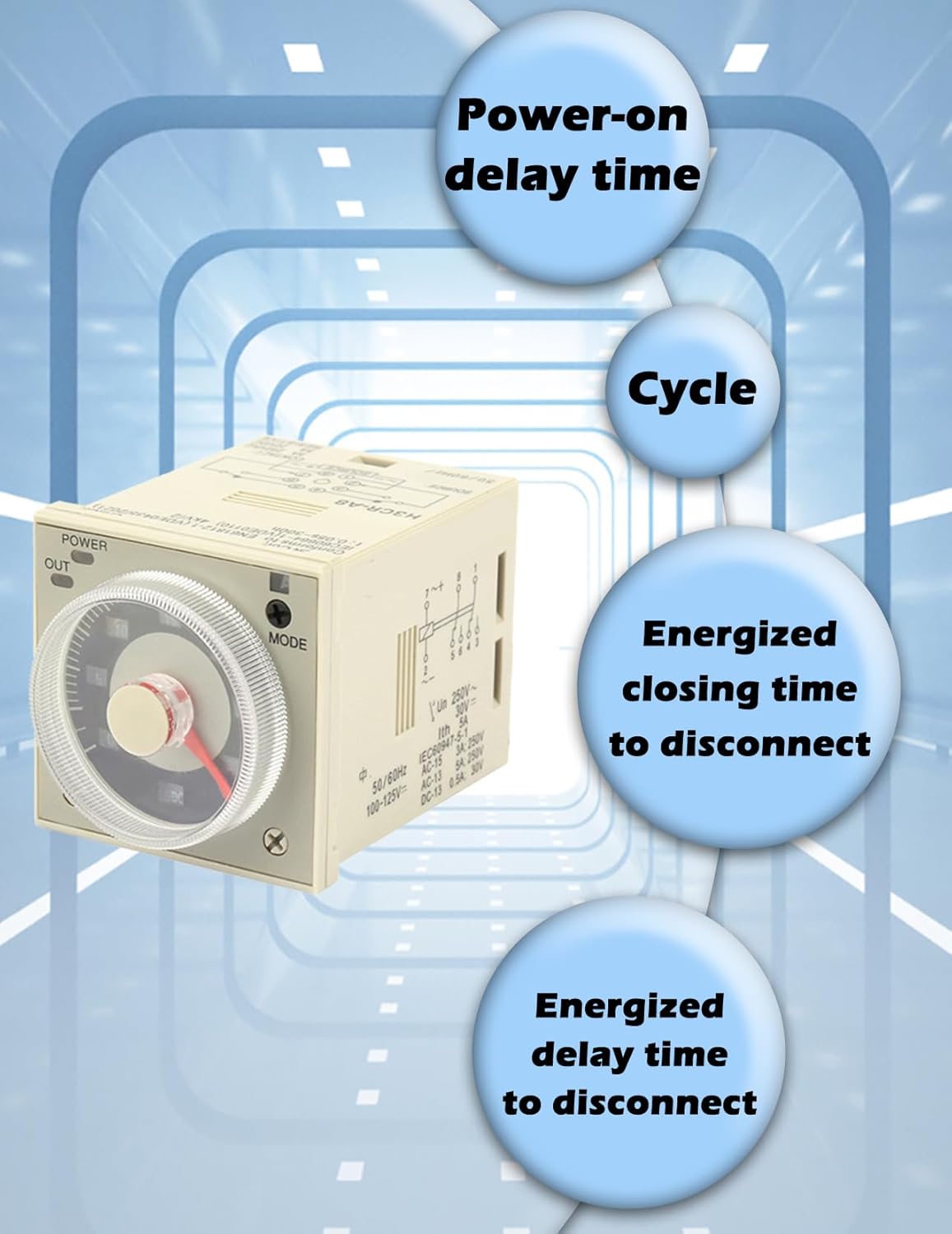 Time Delay Relay H3CR-A8 - Image 5