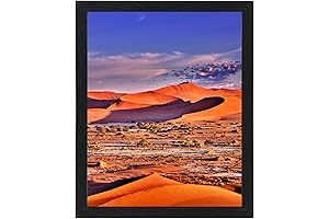 HUKONHEP 15x12 Black Picture Frames