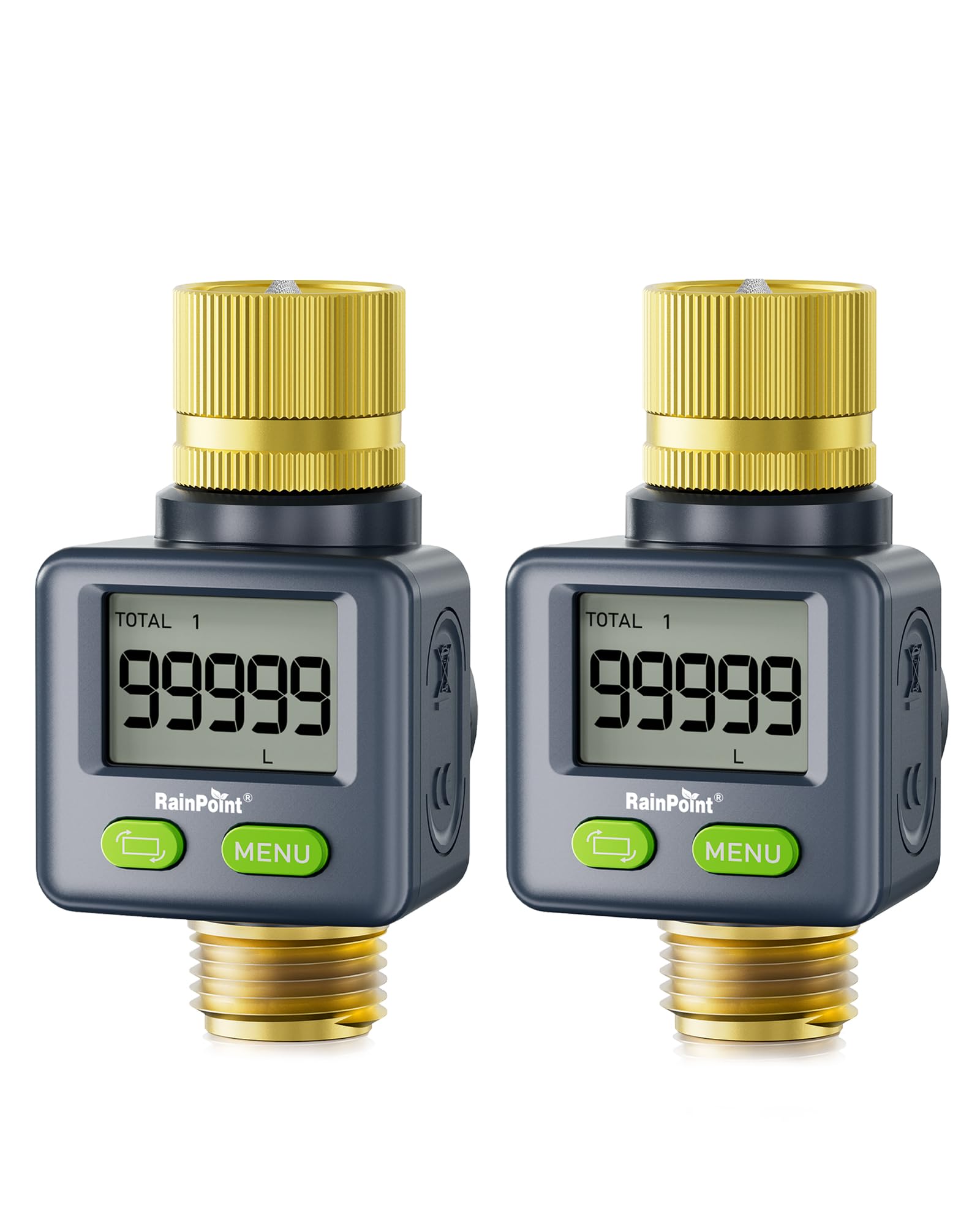 RAINPOINT Water Flow Meter (2-Pack)