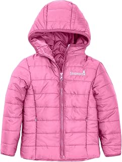 Toddler Winter Jacket– Insualted Water-Resistant Girls Fall Jacket & Boys Fall Jacket - Girls' Outerwear jackets & Coats - Boys' Outerwear Jackets & Coats