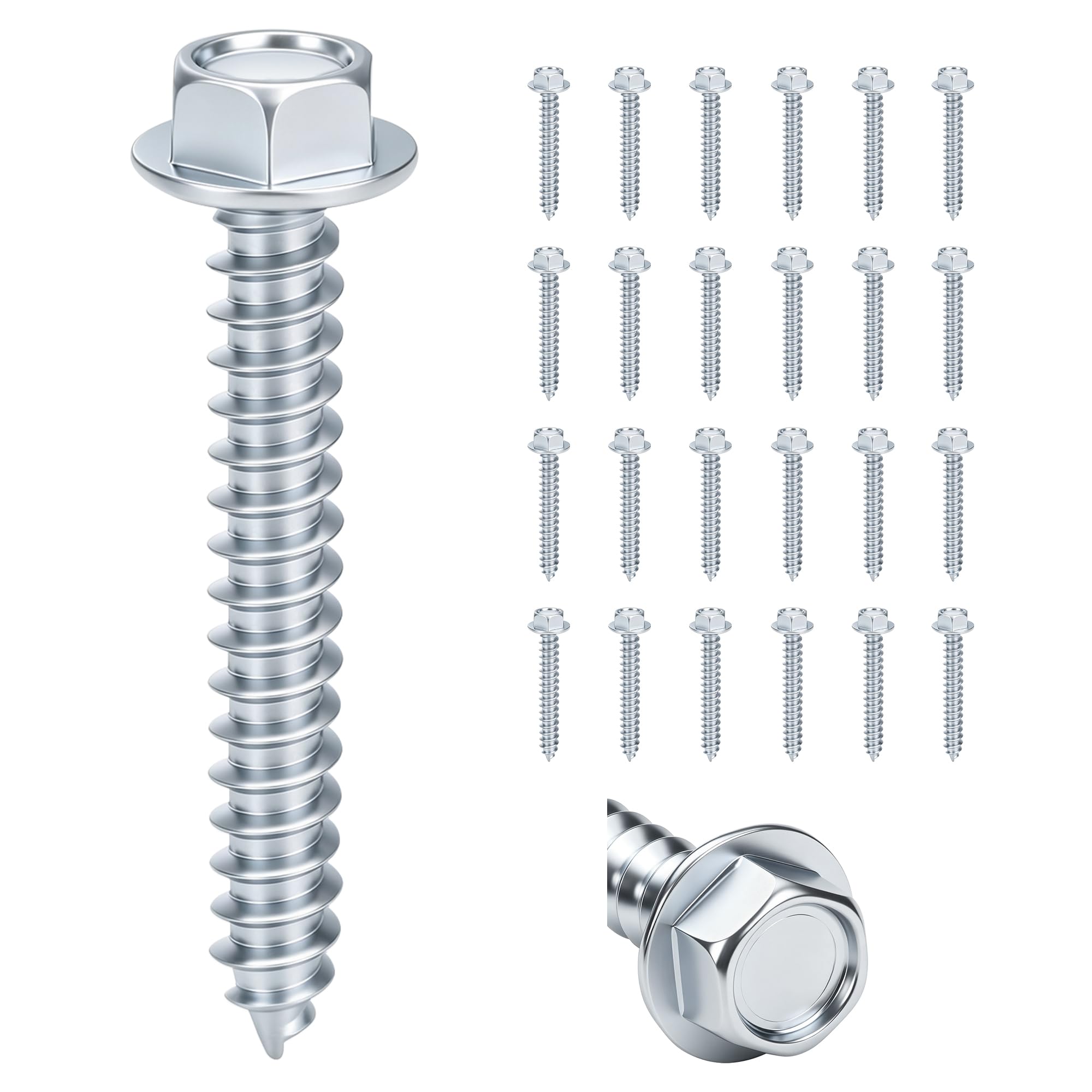 Self-Drilling Screws - Grade 8.8, 25 Pack -18